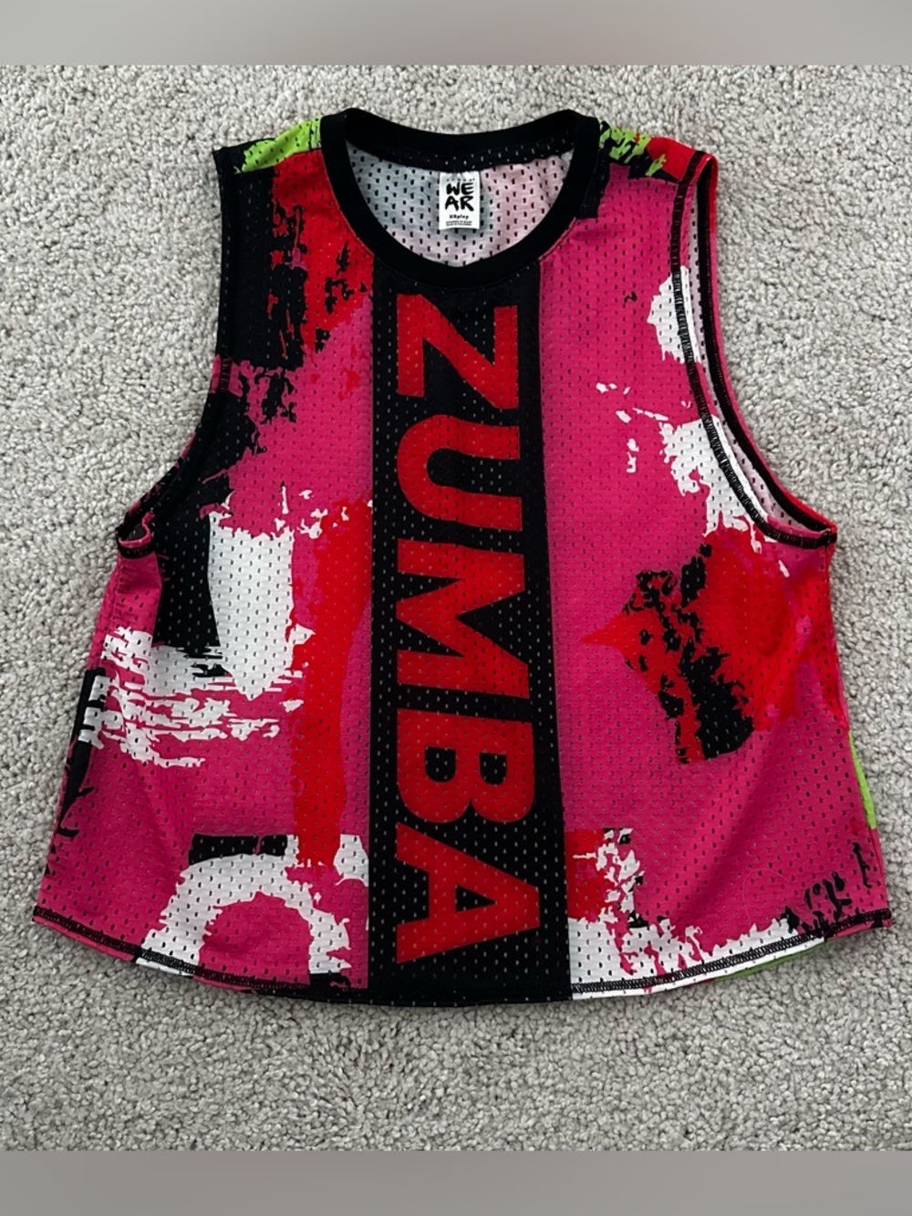 Zumba mesh top XS
